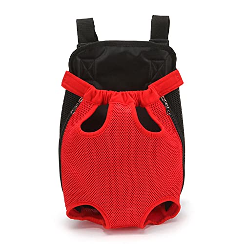 Rucksäcke Für Haustiere 1St Roter Haustier Hundetrage Rucksack Outdoor Reise Mesh Atmungsaktive Hundetasche Haustier Taschen Für Kleines Haustier XL Rucksäcke Für Haustiere 1St Roter Haustier Hundetrage Rucksack Outdoor Reise Mesh Atmungsaktive Hundetasche Haustier Taschen Für Kleines Haustier XL von YITON