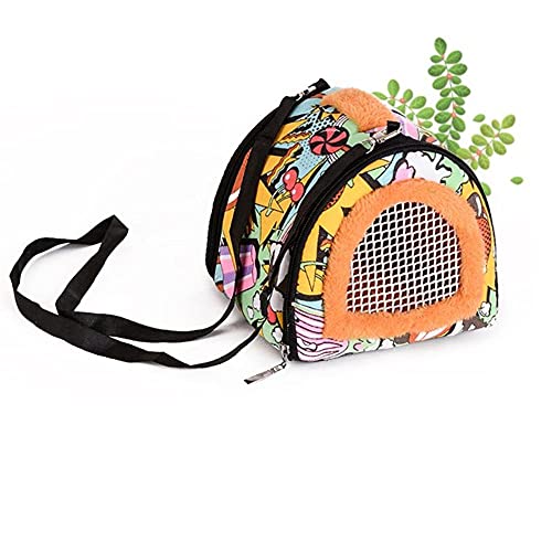 Rucksäcke Für Haustiere Tragbare Kleine Haustier Reisetasche Hamster Träger Atmungsaktive Outdoor Igel Tasche 1St von YITON