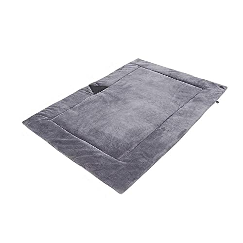 Warme Hundematten Selbsterwärmendes Haustierbett Komfortable Flanell Hundematte Katzenwärmer Winter Thermal Supplies wasserdichte Wärmematte 1St M von YITON