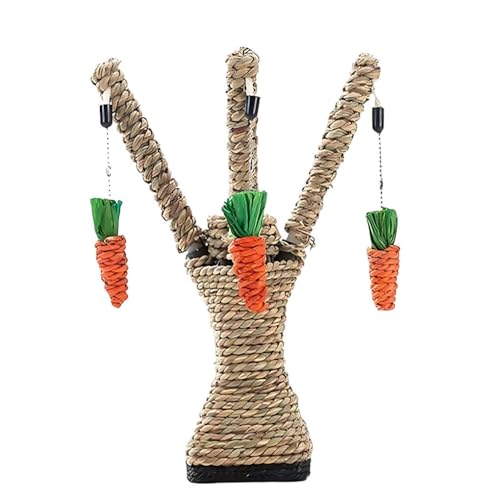 YIUPEDRFG Interaktive Spielzeit mit genießen Sie Bindungsmomente mit der Katze mithilfe von langlebigem Spielzeug, Haustierkarotten, Kletterbaumspielzeug aus Fasern YIUPEDRFG Interaktive Spielzeit mit genießen Sie Bindungsmomente mit der Katze mithilfe von langlebigem Spielzeug, Haustierkarotten, Kletterbaumspielzeug aus Fasern von YIUPEDRFG