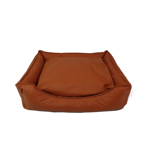 YIWEOG Kunstleder-Technologie, wasserdichtes Hundebett, Haustier-Sofa, Katzennest-Zubehör, Hundebett, Frühling, Sommer, Schwamm, abnehmbar und waschbar YIWEOG Kunstleder-Technologie, wasserdichtes Hundebett, Haustier-Sofa, Katzennest-Zubehör, Hundebett, Frühling, Sommer, Schwamm, abnehmbar und waschbar von YIWEOG