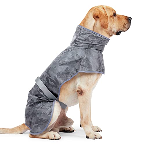 YIWEOG Outdoorjacke Hundejacke Reflektierende wasserdichte Nachtjacken von YIWEOG