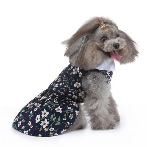 Hundekleid Welpenrock Haustier Hundekleid ​Hunde Kleid Prinzessin Abendkleid Kleid Für Hunde Katzen (M) von YIYELIY