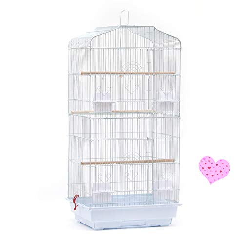Vogelkäfig,Vogelvoliere,Voliere,Vogelhaus,Papageienkäfig,Tierkäfig,Käfig,Sittichkäfig,Vogel,Nagerkäfig,klein Metall Vogelvoliere,für Nymphensittiche, Papageien, Tauben, Sittiche, Finken(46*36*92cm) Vogelkäfig,Vogelvoliere,Voliere,Vogelhaus,Papageienkäfig,Tierkäfig,Käfig,Sittichkäfig,Vogel,Nagerkäfig,klein Metall Vogelvoliere,für Nymphensittiche, Papageien, Tauben, Sittiche, Finken(46*36*92cm) von Yizhe