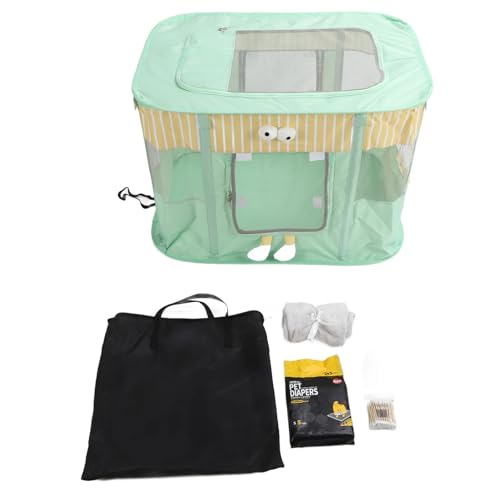Yizisecce Bite Resistant, atmungsaktives Mesh -Katzengehäusezelt, für den Innenbereich im Freien, einfache Einstellungskatze Isolationsraum, tragbarer Haustierplaypen mit Yizisecce Bite Resistant, atmungsaktives Mesh -Katzengehäusezelt, für den Innenbereich im Freien, einfache Einstellungskatze Isolationsraum, tragbarer Haustierplaypen mit von YIZISECCE