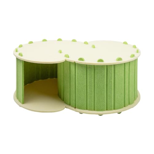 Bunnies Tunnel Innenkatzen Hideaways Kätzchen Play Tube Pet Tunnel Felted Cats Bett Für Einfache Lagerung Grau Langlebiger von YIZITU