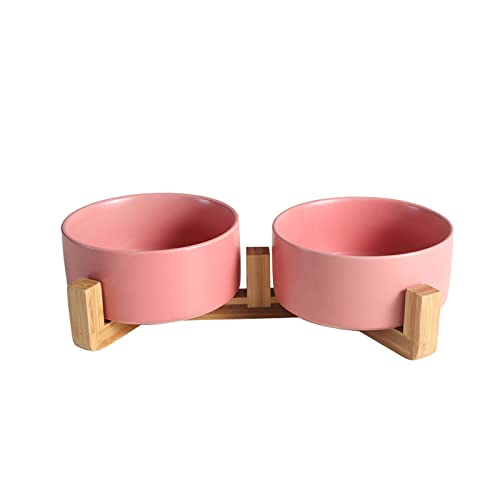 Ceramicsalad Bowl Dessert Bowl Keramicdog Mit Stand Ceramiccat Mit Stand Catfeeder Früchten Erhöhte Keramiccat von YIZITU