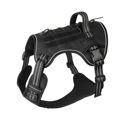 Das Geschirr für große Hunde aus hochfesten Materialien bietet volle Kontrolle und Schutz für tägliche Spaziergänge und Reiseabenteuer Das Geschirr für große Hunde aus hochfesten Materialien bietet volle Kontrolle und Schutz für tägliche Spaziergänge und Reiseabenteuer von YIZITU