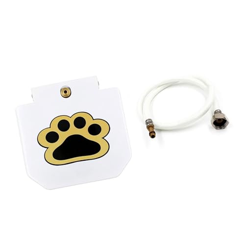 Easy Operated Outdoor Pet Water Dispenser Automatic Flows Control Dog Drinking Fountain For Small To Large Breeds Use Stainless Steels Dog Water Dispenser von YIZITU