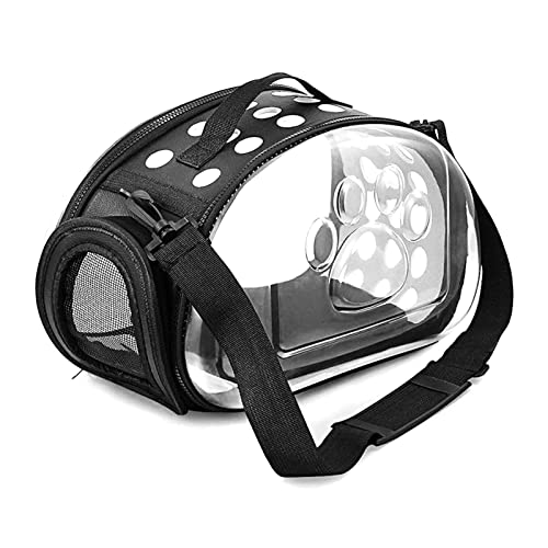 YIZITU Handheld Träger Für Kleine Haustierlösbare Transparente Tragbeutel Tragbare Tragetasche Für Hamsters Kleinstier Reisetier Träger Reisen von YIZITU