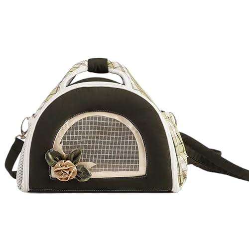 YIZITU Pet Carrier Abnehmbares Pad Praktische Tasche Hamster Träger Tasche Reisen Outdoor Travel Hamster Carrier Haustier Schulter Faltbare Schulter von YIZITU