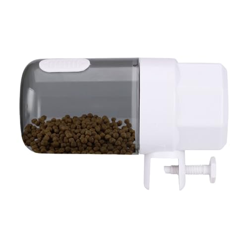 Regulierbarer Aquarium-Futterspender für Fische, Auto-Timer, batteriebetrieben, für Trockenfutter, Pellets und Flocken Regulierbarer Aquarium-Futterspender für Fische, Auto-Timer, batteriebetrieben, für Trockenfutter, Pellets und Flocken von YIZITU