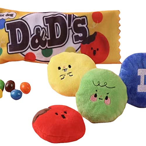 Snuffle Hundespielzeug Candy Plüsch Quietschspielzeug Bissfest Weiches Kauspielzeug für Hunde Verstecken und Suchen Ermutigen Sie Futtersuche Geschicklichkeit Hund Plüschtier Quietscher Klein Zum Snuffle Hundespielzeug Candy Plüsch Quietschspielzeug Bissfest Weiches Kauspielzeug für Hunde Verstecken und Suchen Ermutigen Sie Futtersuche Geschicklichkeit Hund Plüschtier Quietscher Klein Zum von YIZITU