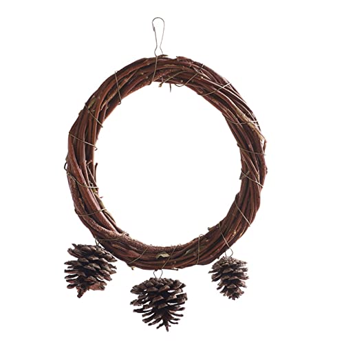 Vogel-Sitzstange, Naturholz, stehend, Schaukel, Kletterbaum, Wein mit Tannenzapfen, Schleifspielzeug, Papageien, Käfigzubehör Vogel-Sitzstange, Naturholz, stehend, Schaukel, Kletterbaum, Wein mit Tannenzapfen, Schleifspielzeug, Papageien, Käfigzubehör von YIZITU