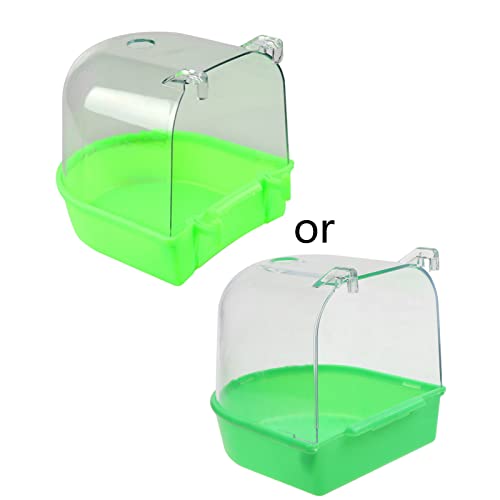 Vogelbad Box Sittichbadewanne Mit Klarer Oberer Abnehmbarer Basis Für Kleine Vögel Kanarische Wellensittiche Papageien 3 Farben Vogelbad Für Käfig Cockatiel Shelakeet Vögel Papageien Conure Finch Vogelbad Box Sittichbadewanne Mit Klarer Oberer Abnehmbarer Basis Für Kleine Vögel Kanarische Wellensittiche Papageien 3 Farben Vogelbad Für Käfig Cockatiel Shelakeet Vögel Papageien Conure Finch von YIZITU