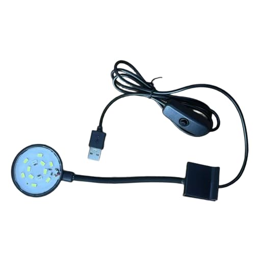 YIZITU Clip Auf Aquarien Licht Vollspektrum LED Beleuchtung Anpassung Der Helligkeit Für Korallen Marine Fishtanks Landschaft Leuchte Öffentliche Anzeige Aquarien von YIZITU