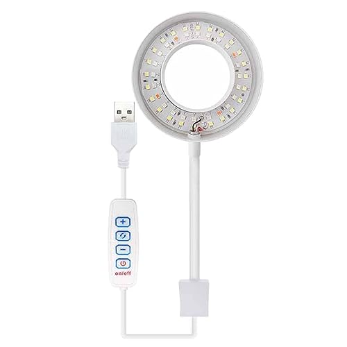 YIZITU Fischtanks Licht Für Salzwasserpflanze Anbau Von Klimaanlagen Einstellbarer Schlauch Aquarium LED Leg Leuchte 8W Aquarium von YIZITU
