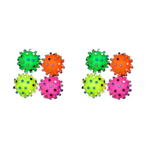 YIZITU Hundespielzeug, lustiges Quietschball, Spielzeug, interaktives Spielzeug für Teaser, buntes Kauball für Hundezug, Weihnachtsgeschenkpapier YIZITU Hundespielzeug, lustiges Quietschball, Spielzeug, interaktives Spielzeug für Teaser, buntes Kauball für Hundezug, Weihnachtsgeschenkpapier von YIZITU