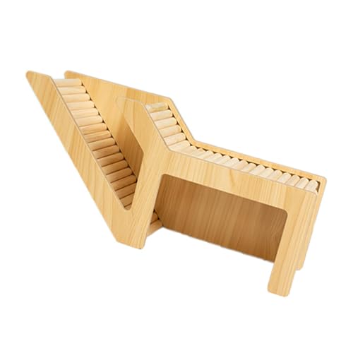 YIZITU Kletterleiter aus Naturholz, Plattform für kleine Haustiere, sicherer und lustiger Ruheplatz, Ecke, Unterhaltungsspielzeug, Hamsterleiter, Brücke YIZITU Kletterleiter aus Naturholz, Plattform für kleine Haustiere, sicherer und lustiger Ruheplatz, Ecke, Unterhaltungsspielzeug, Hamsterleiter, Brücke von YIZITU