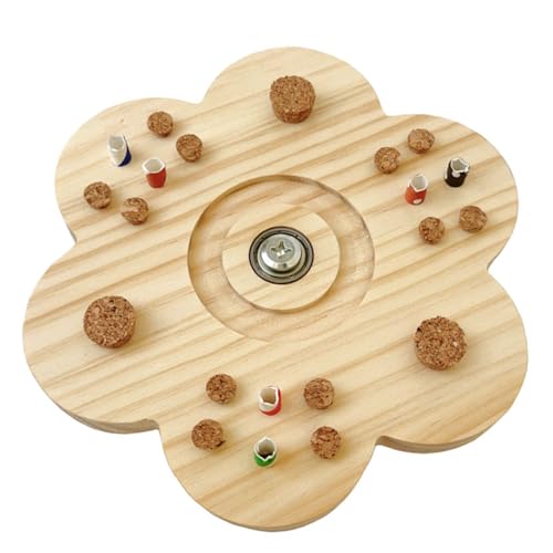 YIZITU Natürliches Holzspielzeug für Futtersuche, Schleifspielzeug, Papageien, Pickblock, Spielzeug für kleine bis große Vögel, Vogelkäfig, Unterhaltung, Kauspielzeug YIZITU Natürliches Holzspielzeug für Futtersuche, Schleifspielzeug, Papageien, Pickblock, Spielzeug für kleine bis große Vögel, Vogelkäfig, Unterhaltung, Kauspielzeug von YIZITU