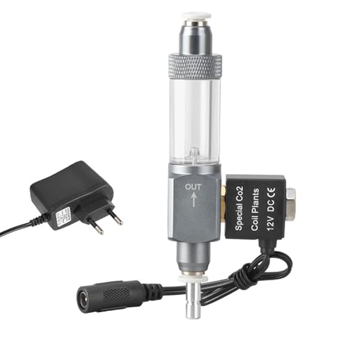 YIZITU Premium Aquarium CO2 Kontrollventile Mit Anti Backflow Design Für Fischtanks Pflanzenwachstum Aluminiumlegierung Blasenschalter von YIZITU