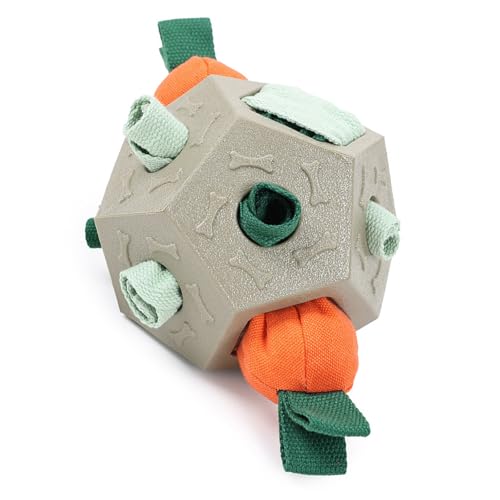 YIZITU Quietschendes Slow Feeder-Puzzle-Spielzeug für Hunde, geistige Stimulation, Kauspielzeug mit Leckerli-Tasche für den Innenbereich, Haustier-Unterhaltung, Hunde-Puzzle YIZITU Quietschendes Slow Feeder-Puzzle-Spielzeug für Hunde, geistige Stimulation, Kauspielzeug mit Leckerli-Tasche für den Innenbereich, Haustier-Unterhaltung, Hunde-Puzzle von YIZITU