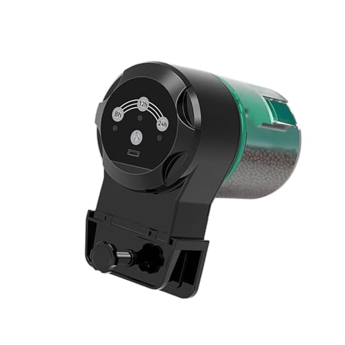 YIZITU Smarted Aquarium-Futterspender mit regulierbarem Portionsgehäuse, batteriebetrieben, Timer für Trockenfutter, Pellets und Flocken, verbesserte Fisch-Futterspender YIZITU Smarted Aquarium-Futterspender mit regulierbarem Portionsgehäuse, batteriebetrieben, Timer für Trockenfutter, Pellets und Flocken, verbesserte Fisch-Futterspender von YIZITU