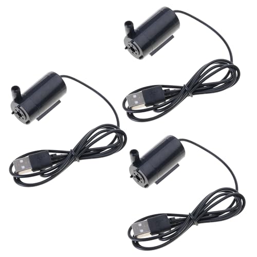 YIZITU USB Pumpen Für Haustier Trinkbrunnen Aquarien Set Von 3 Motor Super Stummpumpen Gartenbewässerung Wasserpumpe von YIZITU