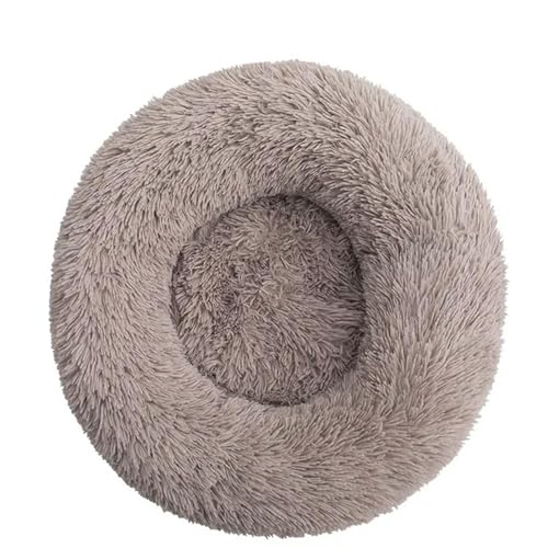 YJHLY Hundebett, bequemes Donut-Kuschelbett, rund, ultraweich, waschbar, Hunde- und Katzenkissen, Bett, Winter, warm, Sofa-A-XL, 80 cm YJHLY Hundebett, bequemes Donut-Kuschelbett, rund, ultraweich, waschbar, Hunde- und Katzenkissen, Bett, Winter, warm, Sofa-A-XL, 80 cm von YJHLY