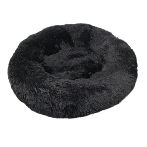 YJHLY Hundebett, bequemes Donut-Kuschelbett, rund, ultraweich, waschbar, Hunde- und Katzenkissen, Bett, Winter, warmes Sofa, Größe M - 4XL, 110 cm von YJHLY