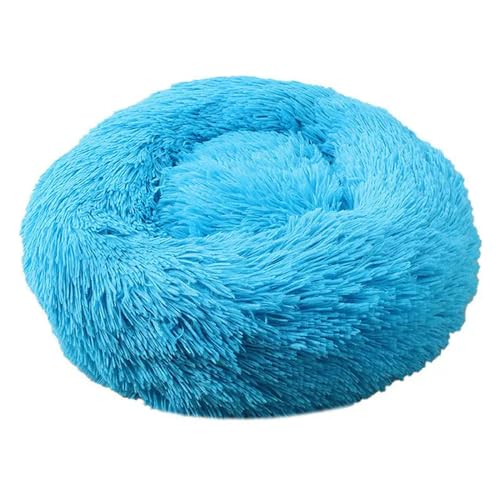 YJHLY Hundebett, bequemes Donut-Kuschelbett, rund, ultraweich, waschbar, Hunde- und Katzenkissen, Bett, Winter, warmes Sofa, K-S, 40 cm von YJHLY