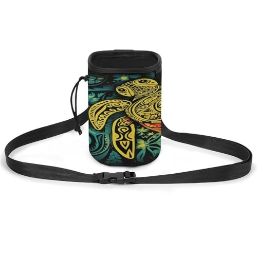 Haustier-Trainingspaket, Tribal-Design mit Schildkröten-Druck, leichte Hundetrainingstasche, vielseitiges Haustierzubehör, ideal für Spaziergänge und Training mit dem Hund Haustier-Trainingspaket, Tribal-Design mit Schildkröten-Druck, leichte Hundetrainingstasche, vielseitiges Haustierzubehör, ideal für Spaziergänge und Training mit dem Hund von YJWANDL