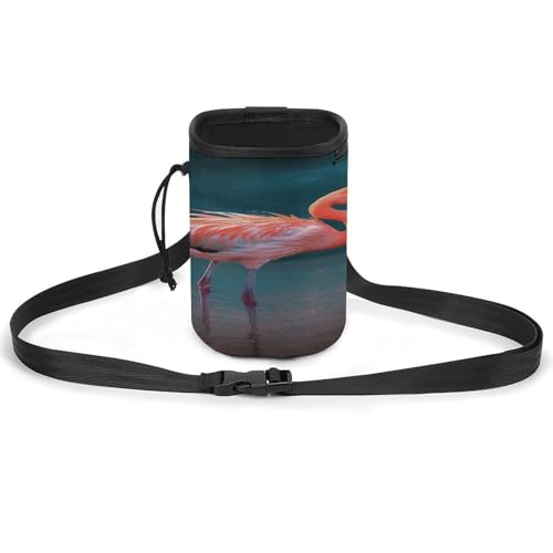 Haustier-Trainingspaket, lebendiger Flamingo-Druck, leichte Hundetraining-Tasche, vielseitiges Haustierzubehör, ideal für Spaziergänge und Training mit dem Hund Haustier-Trainingspaket, lebendiger Flamingo-Druck, leichte Hundetraining-Tasche, vielseitiges Haustierzubehör, ideal für Spaziergänge und Training mit dem Hund von YJWANDL
