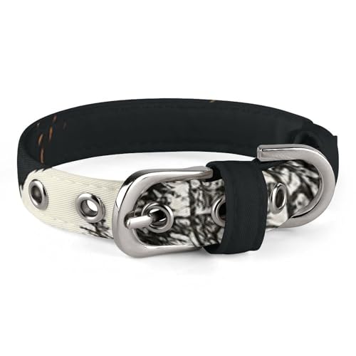 Haustier-Halsband, Bär-Silhouetten-Druck, stilvolles Haustierzubehör, modisches Haustierhalsband, verstellbares Haustierhalsband, leichtes Haustierhalsband Haustier-Halsband, Bär-Silhouetten-Druck, stilvolles Haustierzubehör, modisches Haustierhalsband, verstellbares Haustierhalsband, leichtes Haustierhalsband von YJWANDO