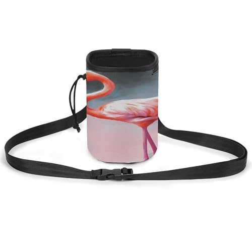 Haustier-Trainingspaket, Malerei Flamingo-Druck, Haustier-Trainingstasche, stilvolle Hundetraining-Tasche, Haustier-Hüfttasche, leicht und geräumig Haustier-Trainingspaket, Malerei Flamingo-Druck, Haustier-Trainingstasche, stilvolle Hundetraining-Tasche, Haustier-Hüfttasche, leicht und geräumig von YJWANDO
