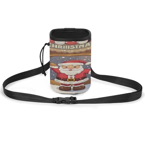 Haustier-Trainingspaket, Weihnachtsmann-Süßigkeitenladen-Druck, Haustier-Trainingstasche, stilvolle Hundetrainingstasche, Haustier-Hüfttasche, leicht und geräumig Haustier-Trainingspaket, Weihnachtsmann-Süßigkeitenladen-Druck, Haustier-Trainingstasche, stilvolle Hundetrainingstasche, Haustier-Hüfttasche, leicht und geräumig von YJWANDO