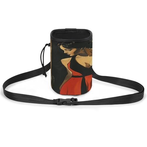 Haustier-Trainingspaket, trägt ein rotes Kleid, Haustier-Trainingstasche, stilvolle Hundetrainingstasche, Haustier-Hüfttasche, leicht und geräumig Haustier-Trainingspaket, trägt ein rotes Kleid, Haustier-Trainingstasche, stilvolle Hundetrainingstasche, Haustier-Hüfttasche, leicht und geräumig von YJWANDO