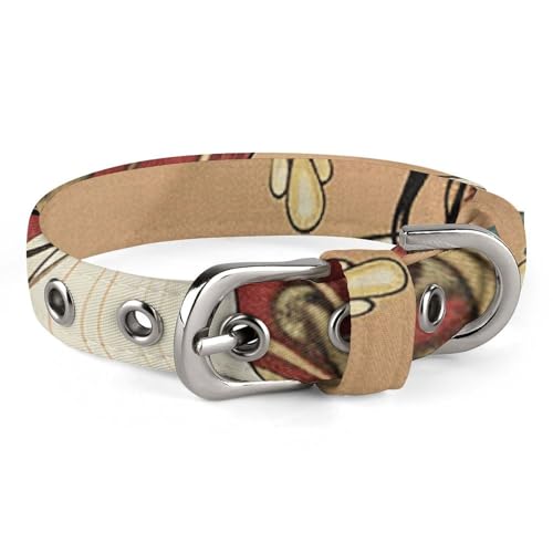 Haustierhalsband, Hochzeit, Retro-Stil, bedruckt, stilvolles Haustierzubehör, modisches Haustierhalsband, verstellbares Haustierhalsband, leichtes Haustierhalsband Haustierhalsband, Hochzeit, Retro-Stil, bedruckt, stilvolles Haustierzubehör, modisches Haustierhalsband, verstellbares Haustierhalsband, leichtes Haustierhalsband von YJWANDO