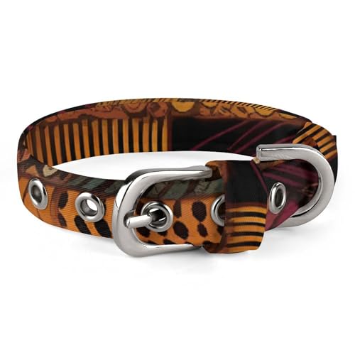 Haustierhalsband, afrikanischer Stil, Patchwork-Druck, stilvolles Haustierzubehör, modisches Haustierhalsband, verstellbares Haustierhalsband, leichtes Haustierhalsband Haustierhalsband, afrikanischer Stil, Patchwork-Druck, stilvolles Haustierzubehör, modisches Haustierhalsband, verstellbares Haustierhalsband, leichtes Haustierhalsband von YJWANDO