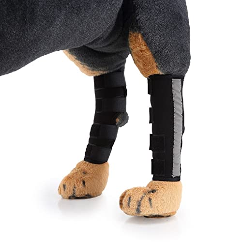 2pcs Hund Sprunggelenk Schutz Bandage Reflektierender Haustier Hunde Handgelenk Bandage Hunde Kniebandage Gelenkbandage Stützbandage Haustier Schutzausrüstung Kniepolster für Hunde,Hundebein-Ärmel 2pcs Hund Sprunggelenk Schutz Bandage Reflektierender Haustier Hunde Handgelenk Bandage Hunde Kniebandage Gelenkbandage Stützbandage Haustier Schutzausrüstung Kniepolster für Hunde,Hundebein-Ärmel von YJZQ
