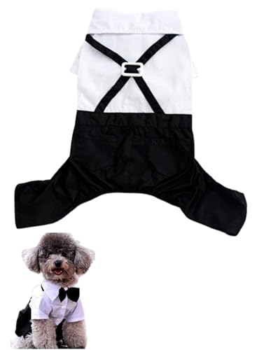 YKKJ Hund Kleidung，Hochzeit Party Kleidung Welpe，für Kleine, Mittlere und Große Hunde XXL von YKKJ
