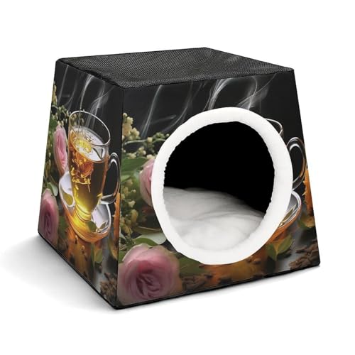 Weltraumkapsel Haustierhaus – Oxford-Gewebe Haustierhaus für Katzen, Hunde, Meerschweinchen und kleine Haustiere, Familie und Reisen, 35,1 x 35,1 x 30 cm Weltraumkapsel Haustierhaus – Oxford-Gewebe Haustierhaus für Katzen, Hunde, Meerschweinchen und kleine Haustiere, Familie und Reisen, 35,1 x 35,1 x 30 cm von YKLBV