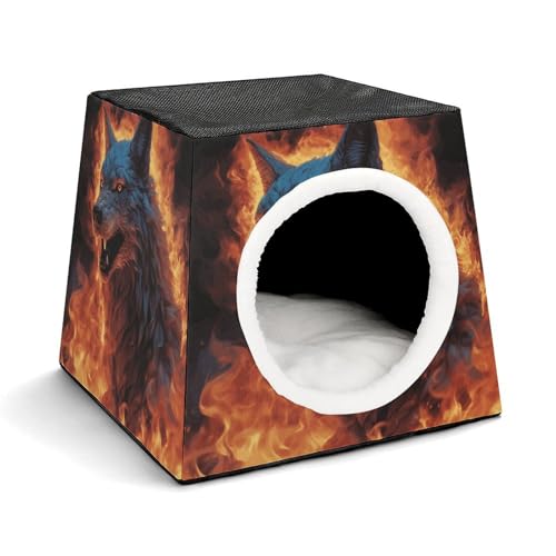 Weltraumkapsel Haustierhaus – Oxford-Gewebe Haustierhaus für Katzen, Hunde, Meerschweinchen und kleine Haustiere, Familie und Reisen, 35,1 x 35,1 x 30 cm Weltraumkapsel Haustierhaus – Oxford-Gewebe Haustierhaus für Katzen, Hunde, Meerschweinchen und kleine Haustiere, Familie und Reisen, 35,1 x 35,1 x 30 cm von YKLBV