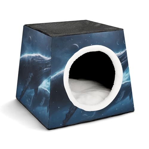 Weltraumkapsel Haustierhaus – Oxford-Gewebe Haustierhaus für Katzen, Hunde, Meerschweinchen und kleine Haustiere, Familie und Reisen, 35,1 x 35,1 x 30 cm Weltraumkapsel Haustierhaus – Oxford-Gewebe Haustierhaus für Katzen, Hunde, Meerschweinchen und kleine Haustiere, Familie und Reisen, 35,1 x 35,1 x 30 cm von YKLBV