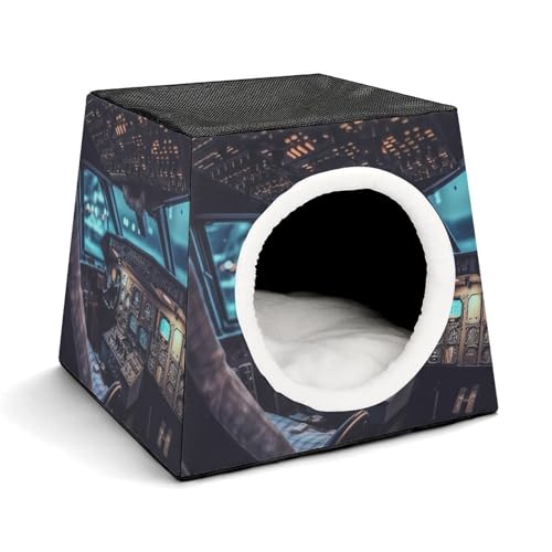 Weltraumkapsel Haustierhaus – Oxford-Gewebe Haustierhaus für Katzen, Hunde, Meerschweinchen und kleine Haustiere, Familie und Reisen, 35,1 x 35,1 x 30 cm Weltraumkapsel Haustierhaus – Oxford-Gewebe Haustierhaus für Katzen, Hunde, Meerschweinchen und kleine Haustiere, Familie und Reisen, 35,1 x 35,1 x 30 cm von YKLBV