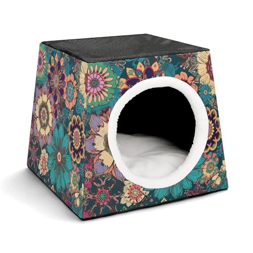 Weltraumkapsel Haustierhaus – Oxford-Gewebe Haustierhaus für Katzen, Hunde, Meerschweinchen und kleine Haustiere, Familie und Reisen, 35,1 x 35,1 x 30 cm Weltraumkapsel Haustierhaus – Oxford-Gewebe Haustierhaus für Katzen, Hunde, Meerschweinchen und kleine Haustiere, Familie und Reisen, 35,1 x 35,1 x 30 cm von YKLBV
