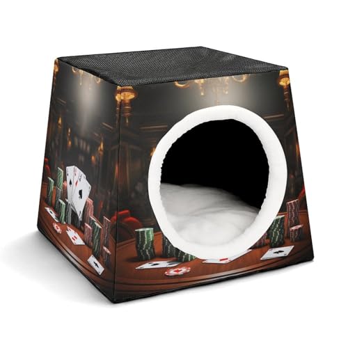 Weltraumkapsel Haustierhaus – Oxford-Gewebe Haustierhaus für Katzen, Hunde, Meerschweinchen und kleine Haustiere, Familie und Reisen, 35,1 x 35,1 x 30 cm Weltraumkapsel Haustierhaus – Oxford-Gewebe Haustierhaus für Katzen, Hunde, Meerschweinchen und kleine Haustiere, Familie und Reisen, 35,1 x 35,1 x 30 cm von YKLBV