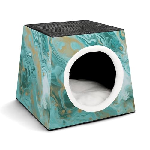Weltraumkapsel Haustierhaus – Oxford-Gewebe Haustierhaus für Katzen, Hunde, Meerschweinchen und kleine Haustiere, Familie und Reisen, 35,1 x 35,1 x 30 cm Weltraumkapsel Haustierhaus – Oxford-Gewebe Haustierhaus für Katzen, Hunde, Meerschweinchen und kleine Haustiere, Familie und Reisen, 35,1 x 35,1 x 30 cm von YKLBV