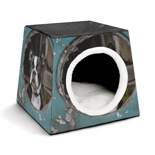 Weltraumkapsel Haustierhaus – Oxford-Gewebe Haustierhaus für Katzen, Hunde, Meerschweinchen und kleine Haustiere, Familie und Reisen, 35,1 x 35,1 x 30 cm Weltraumkapsel Haustierhaus – Oxford-Gewebe Haustierhaus für Katzen, Hunde, Meerschweinchen und kleine Haustiere, Familie und Reisen, 35,1 x 35,1 x 30 cm von YKLBV