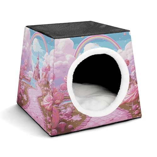 Weltraumkapsel Haustierhaus – Oxford-Gewebe Haustierhaus für Katzen, Hunde, Meerschweinchen und kleine Haustiere, Familie und Reisen, 35,1 x 35,1 x 30 cm Weltraumkapsel Haustierhaus – Oxford-Gewebe Haustierhaus für Katzen, Hunde, Meerschweinchen und kleine Haustiere, Familie und Reisen, 35,1 x 35,1 x 30 cm von YKLBV